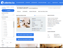 Tablet Screenshot of ks.alberlet.hu
