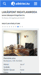 Mobile Screenshot of lakaspont.alberlet.hu