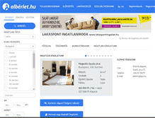 Tablet Screenshot of lakaspont.alberlet.hu